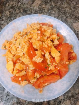 西红柿炒鸡蛋的做法步骤：4