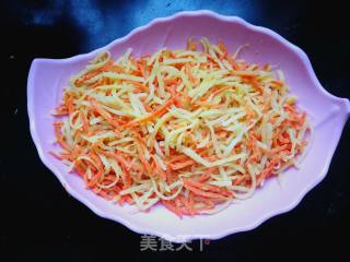 胡萝卜土豆双蒸的做法步骤：8