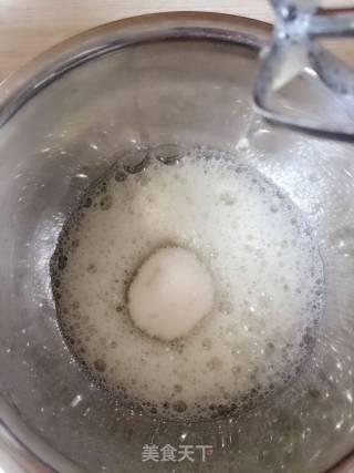 空气炸锅版百香果蛋糕的做法步骤：7