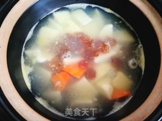 红薯圆肉甜汤的做法步骤：6