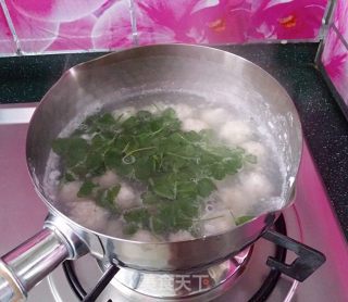 磷虾丸子苜蓿汤的做法步骤：13