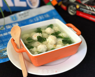 磷虾丸子苜蓿汤的做法步骤：16