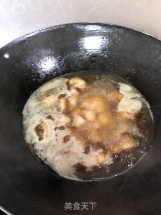 红烧肉焖豆腐皮的做法步骤：4