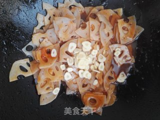 糖醋藕片的做法步骤：9
