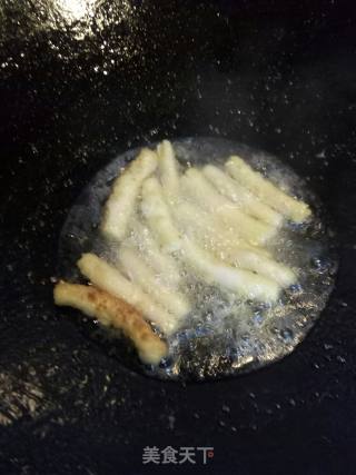 香炸海鲜菇的做法步骤：5
