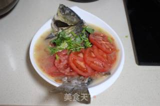 番茄鲫鱼汤的做法步骤：12
