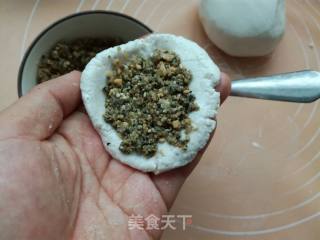 五仁馅糯米饼的做法步骤：11