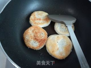 五仁馅糯米饼的做法步骤：16