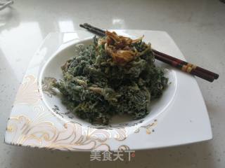 春季野菜 蒸白蒿的做法步骤：12