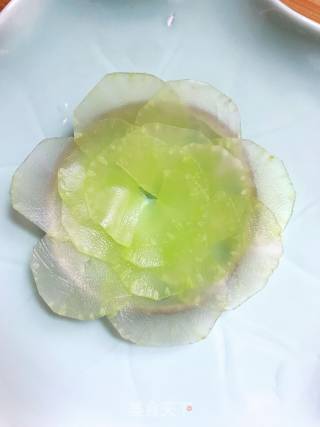 浇汁杏鲍菇的做法步骤：7