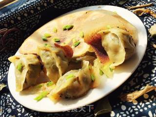 冰花煎饺的做法步骤：5