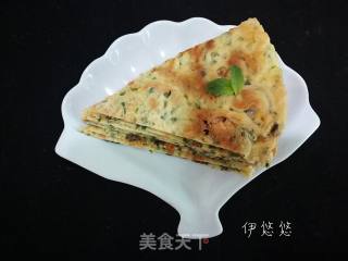 韭菜饼的做法步骤：6