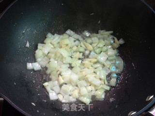 蔬菜意面浓汤的做法步骤：5