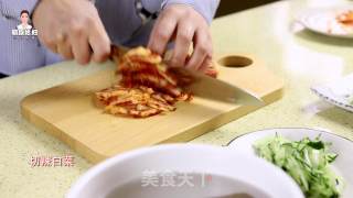 韩式醒酒版辣白菜冷面的做法步骤：4