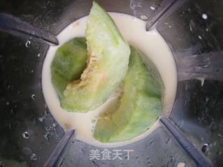 甜瓜奶昔的做法步骤：5
