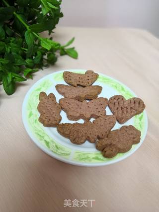 红曲饼干的做法步骤：9