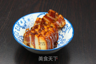 蕨菜炒腊肉的做法步骤：3
