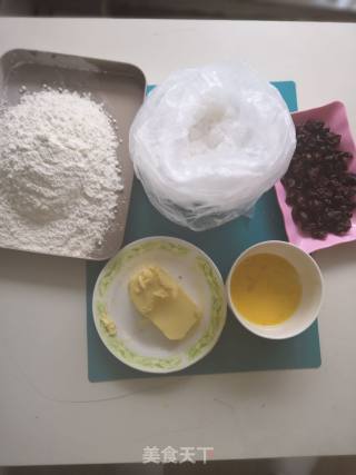 蔓越莓饼干的做法步骤：1
