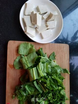 青菜豆腐的做法步骤：2