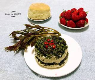 #春季野菜#香椿拌豆腐的做法步骤：12
