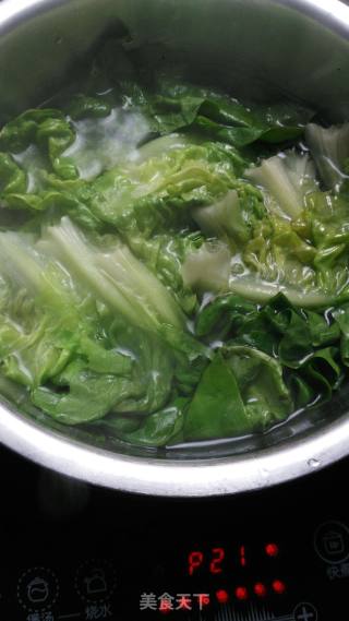 蚝油生菜的做法步骤：4