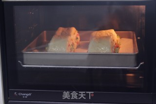 低脂蔬菜面包的做法步骤：13