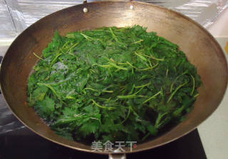蒸红豆沙艾叶饼的做法步骤：4