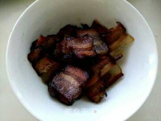 白菜炒腊肉的做法步骤：7