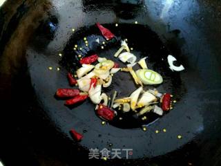 白菜炒腊肉的做法步骤：8