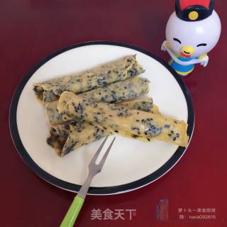 紫菜芝麻蛋卷 15+的做法步骤：9