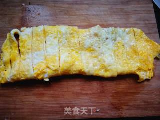 鸡蛋丝拌生菜的做法步骤：8