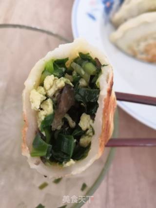 春食韭菜鲜～韭菜合子的做法步骤：9