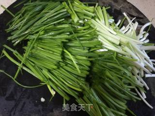 野葱炒鸡蛋的做法步骤：3