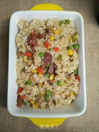 香肠焗饭的做法步骤：5