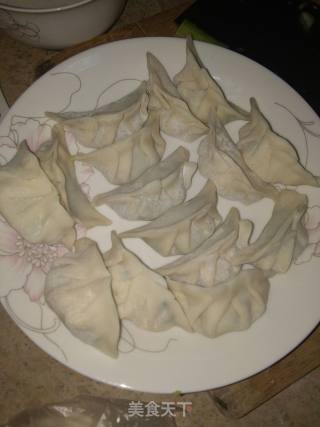 荠菜鸡蛋饺子的做法步骤：4