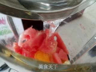 西瓜橙子汁的做法步骤：4