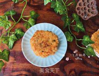 宝宝辅食～磷虾藕饼的做法步骤：19