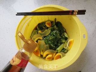 黄瓜变蛋拌荆芥的做法步骤：10