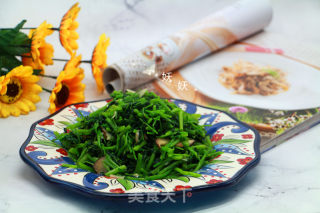 蒜香红花草的做法步骤：10