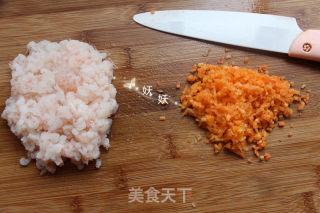 南极磷虾蒸虾糕的做法步骤：4