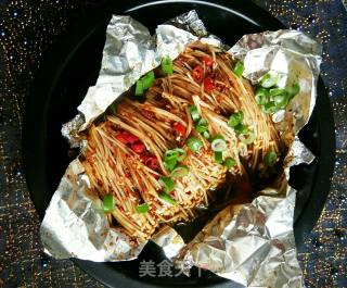 锡纸金针菇的做法步骤：9
