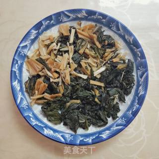 筋肉蒸菜干的做法步骤：5
