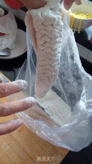 鸭黄玉米鱼的做法步骤：11