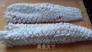 鸭黄玉米鱼的做法步骤：12