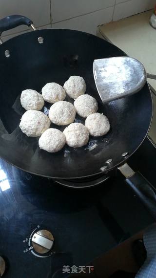 豆腐丸子的做法步骤：3