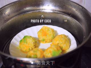 南极磷虾软饭球的做法步骤：6