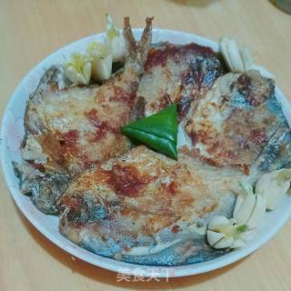 电饼铛煎鲳鱼的做法步骤：8