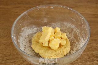 紫心甜薯松饼的做法步骤：3