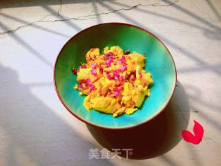 紫荆花炒鸡蛋的做法步骤：13