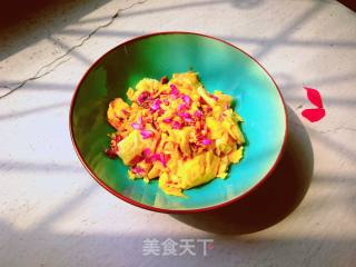 紫荆花炒鸡蛋的做法步骤：14